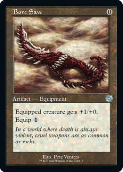 Bone Saw (FOIL) single card from Magic the Gathering