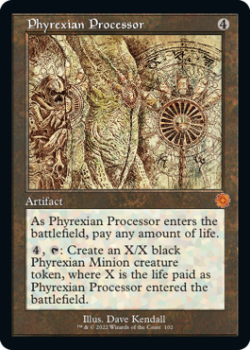 Phyrexian Processor (SCHEMATICS) (FOIL) single card from Magic the Gathering