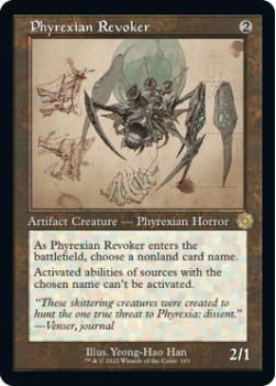 Phyrexian Revoker (SCHEMATICS) (FOIL) single card from Magic the Gathering