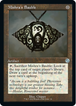 Mishra's Bauble (FOIL) single card from Magic the Gathering