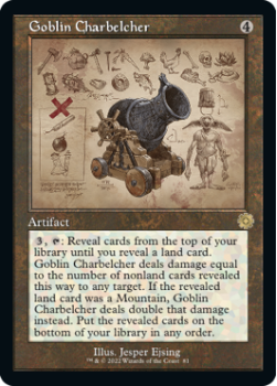 Goblin Charbelcher (SCHEMATICS) (FOIL) single card from Magic the Gathering
