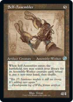 Self-Assembler (SCHEMATICS) single card from Magic the Gathering