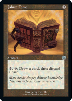 Jalum Tome (FOIL) single card from Magic the Gathering