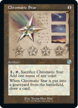 Chromatic Star (SCHEMATICS) (FOIL) single card from Magic the Gathering
