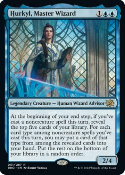 Hurkyl, Master Wizard (FOIL) single card from Magic the Gathering