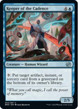 Keeper of the Cadence (FOIL) single card from Magic the Gathering