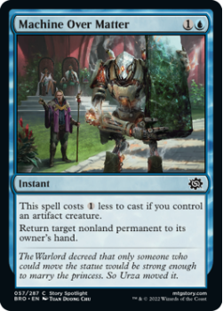 Machine Over Matter (FOIL) single card from Magic the Gathering