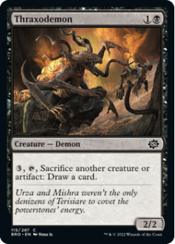 Thraxodemon single card from Magic the Gathering