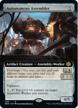 Autonomous Assembler (EXTENDED) single card from Magic the Gathering
