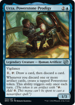 Urza, Powerstone Prodigy (FOIL) single card from Magic the Gathering