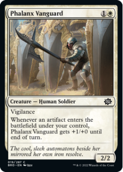Phalanx Vanguard (FOIL) single card from Magic the Gathering