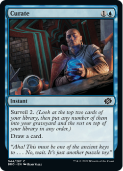 Curate single card from Magic the Gathering