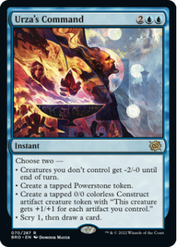Urza's Command (FOIL) single card from Magic the Gathering