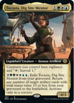 Tocasia, Dig Site Mentor (EXTENDED) single card from Magic the Gathering