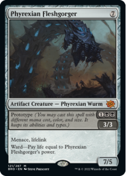Phyrexian Fleshgorger single card from Magic the Gathering