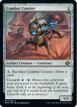 Combat Courier (FOIL) single card from Magic the Gathering