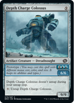 Depth Charge Colossus (FOIL) single card from Magic the Gathering