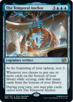The Temporal Anchor (FOIL) single card from Magic the Gathering
