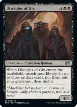 Disciples of Gix (FOIL) single card from Magic the Gathering