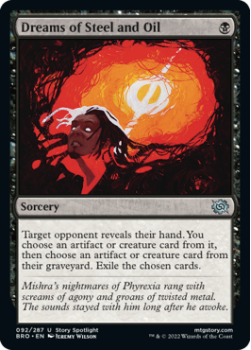 Dreams of Steel and Oil (FOIL) single card from Magic the Gathering