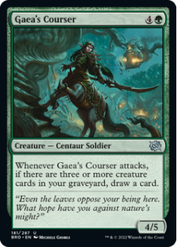 Gaea's Courser (FOIL) single card from Magic the Gathering