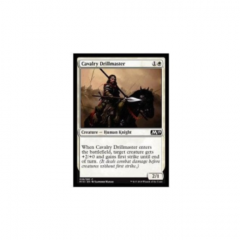 Cavalry Drillmaster : MAGIC 2019 008/314 - Magic the Gathering Single Card