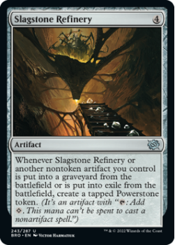 Slagstone Refinery single card from Magic the Gathering
