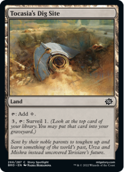 Tocasia's Dig Site (FOIL) single card from Magic the Gathering