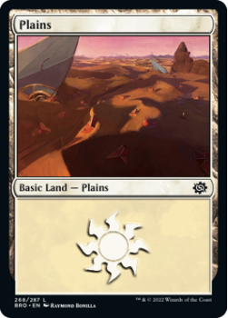 Plains single card from Magic the Gathering