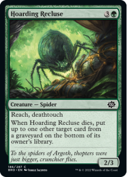Hoarding Recluse single card from Magic the Gathering