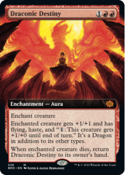 Draconic Destiny (EXTENDED) single card from Magic the Gathering