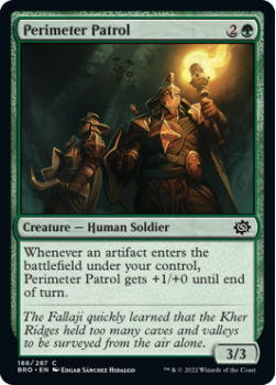Perimeter Patrol single card from Magic the Gathering
