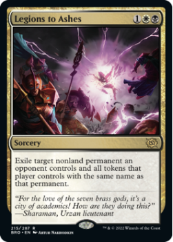 Legions to Ashes (FOIL) single card from Magic the Gathering