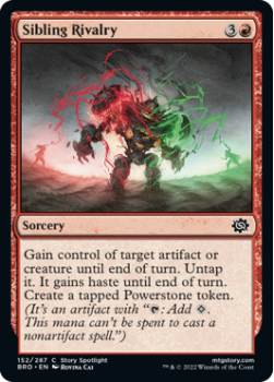 Sibling Rivalry (FOIL) single card from Magic the Gathering