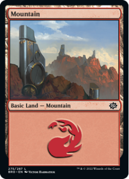 Mountain single card from Magic the Gathering