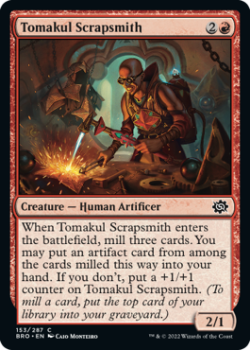 Tomakul Scrapsmith single card from Magic the Gathering