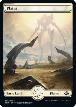 Plains (FOIL) single card from Magic the Gathering
