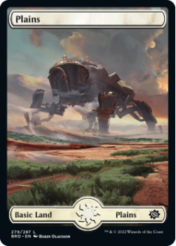Plains (FOIL) single card from Magic the Gathering