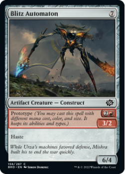 Blitz Automaton single card from Magic the Gathering