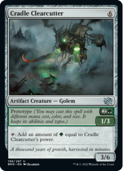 Cradle Clearcutter single card from Magic the Gathering