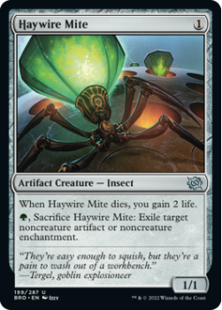 Haywire Mite (FOIL) single card from Magic the Gathering