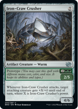 Iron-Craw Crusher single card from Magic the Gathering