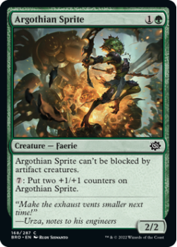 Argothian Sprite single card from Magic the Gathering