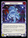 Spectral Rider (1) : DYN227 DYNASTY - Flesh & Blood Single Card