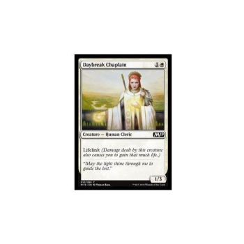 Daybreak Chaplain : MAGIC 2019 010/314 - Magic the Gathering Single Card