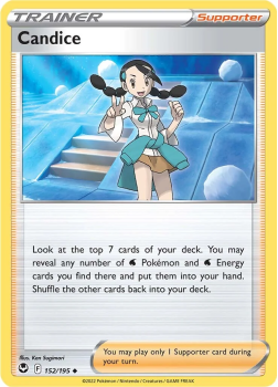Candice : SWORD AND SHIELD - SILVER TEMPEST 152/195 - Pokemon Single Card