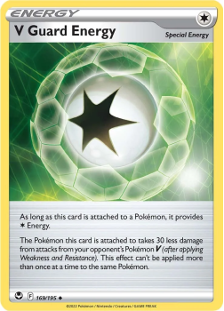 V Guard Energy : SWORD AND SHIELD - SILVER TEMPEST 169/195 - Pokemon Single Card