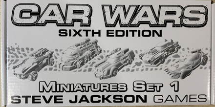 Miniatures Set 1: Car Wars Sixth Edition