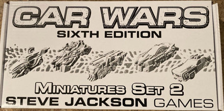 Miniatures Set 2: Car Wars Sixth Edition