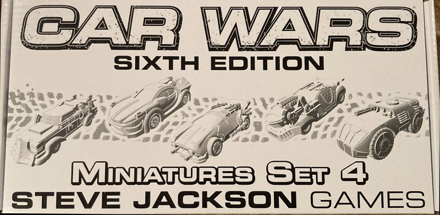 Miniatures Set 4: Car Wars Sixth Edition